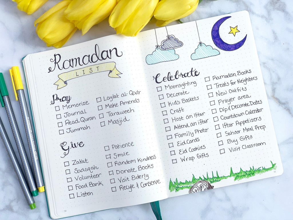 The 39 To Dos On My Ramadan&nbsp;Checklist