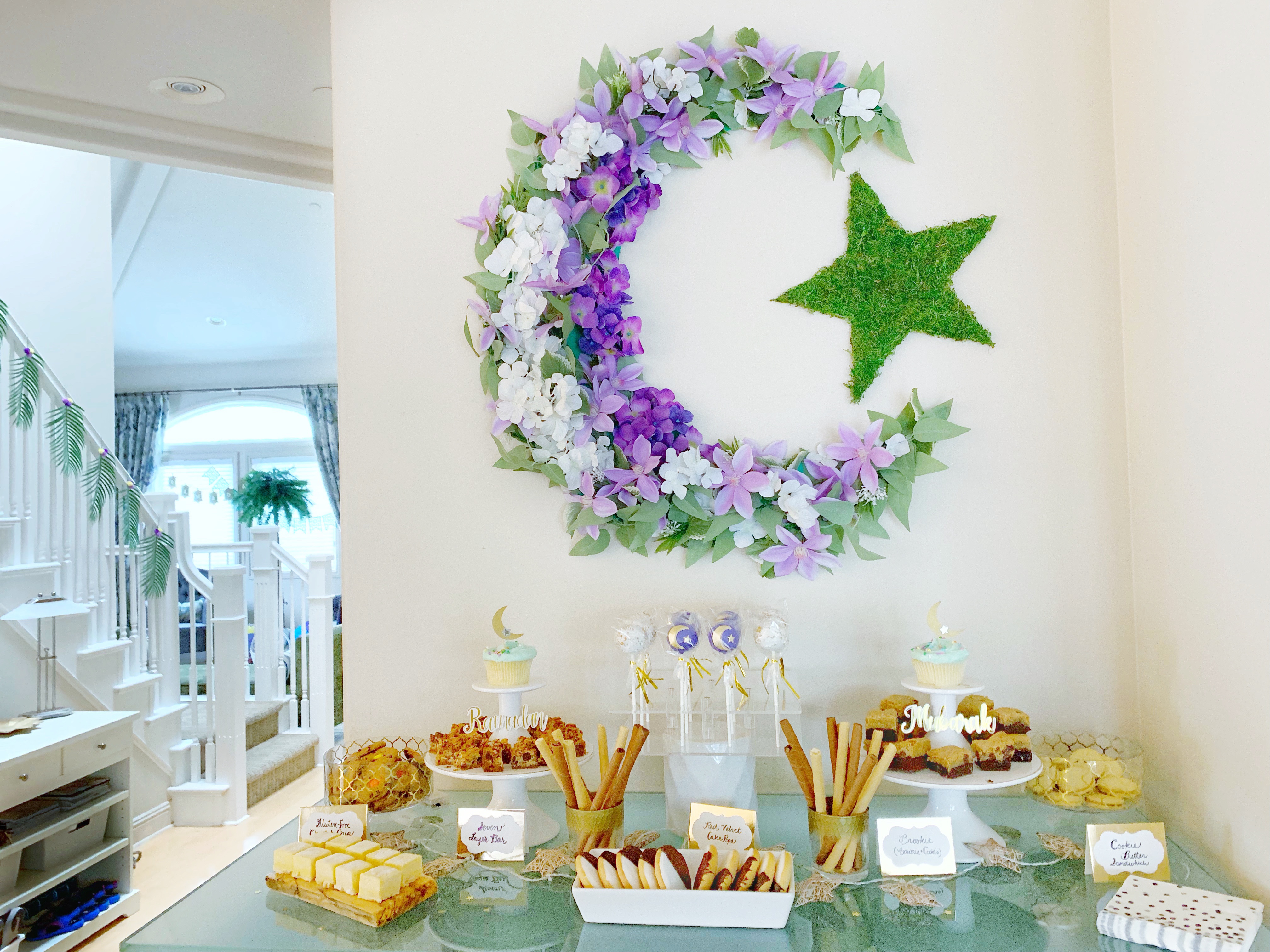 A Tour Of My Palm, Floral, and Glimmer Themed Ramadan Decor