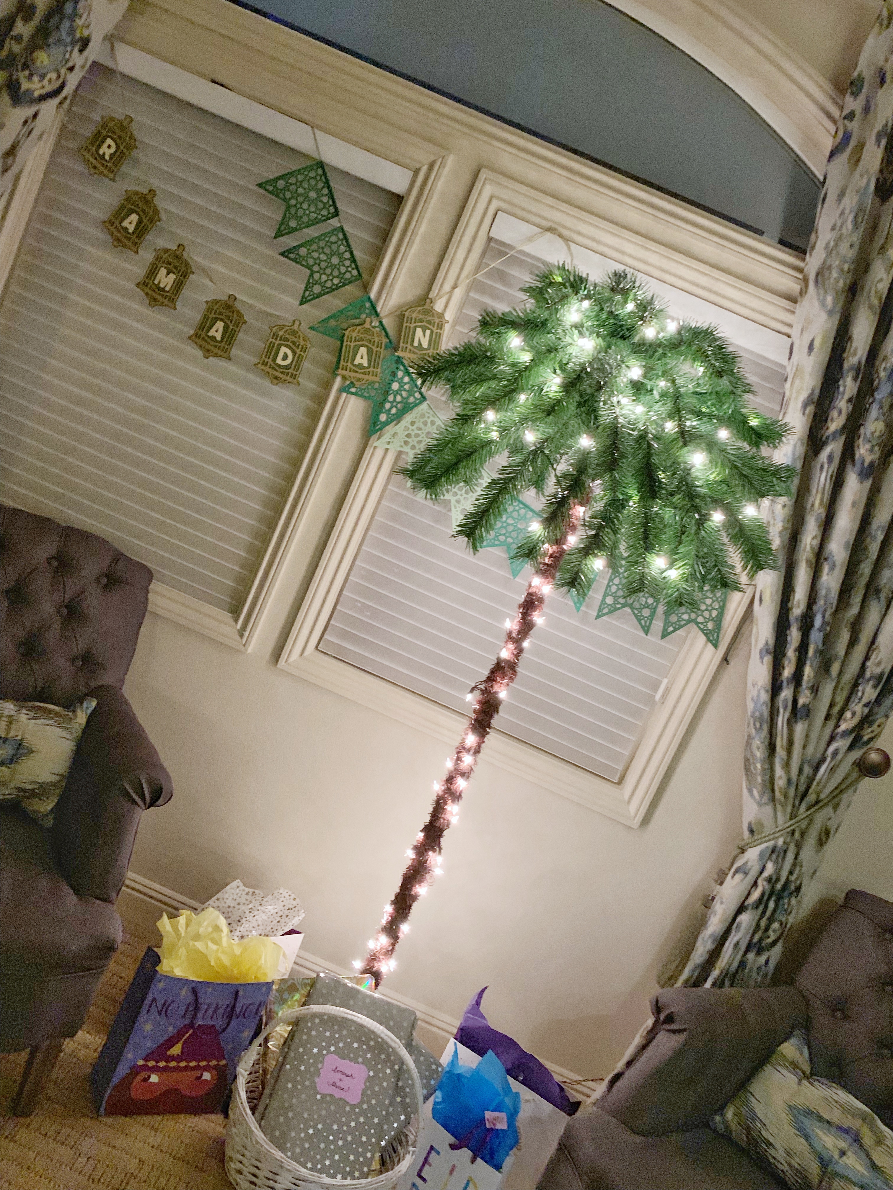 The Twinkling Palm Tree Bringing Ramadan Cheer To Our Home