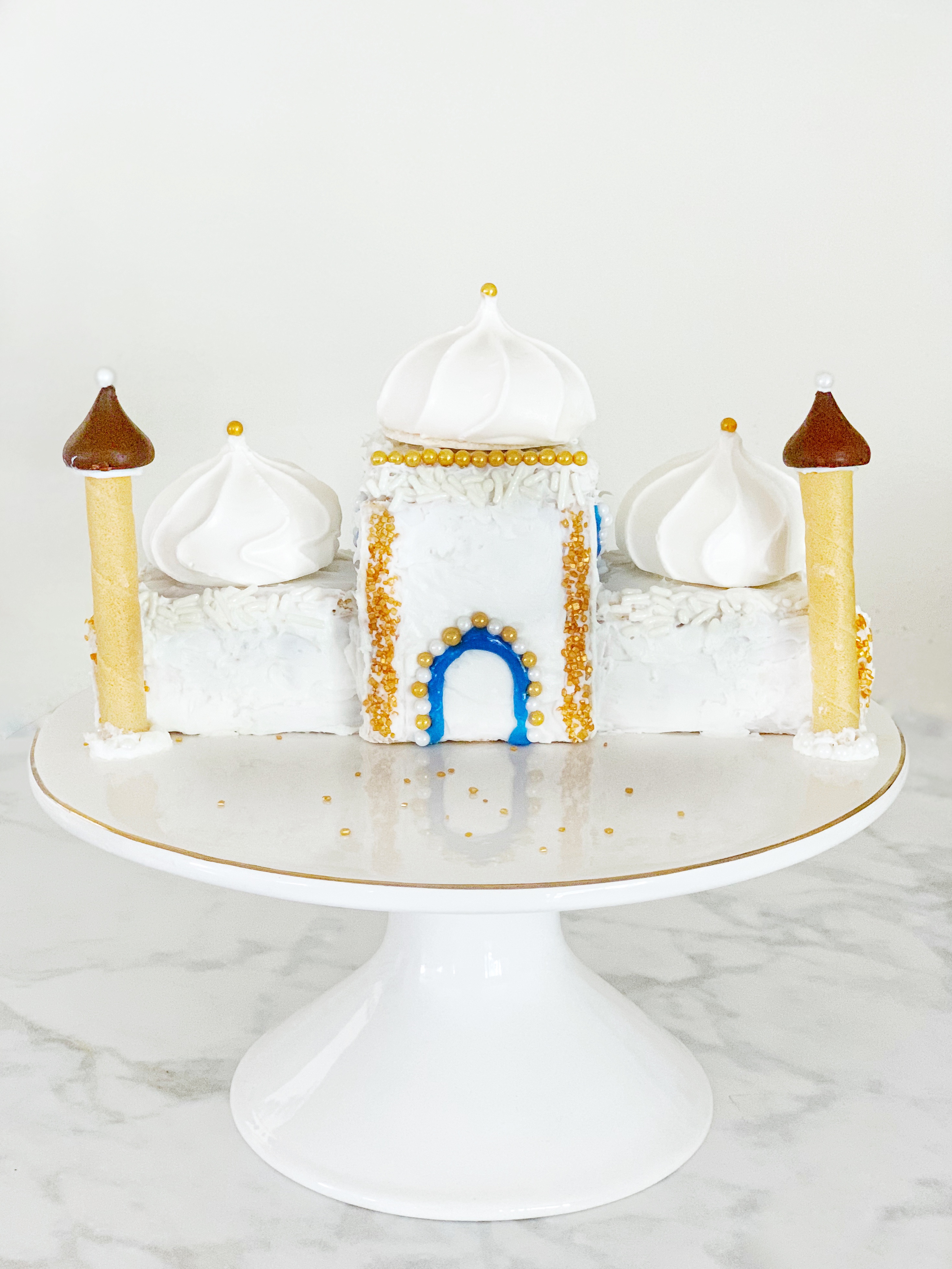Making A Festive and Delectable Graham Cracker Masjid